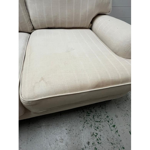 167 - John Lewis two seater sofa (H83cm W145cm D90cm)