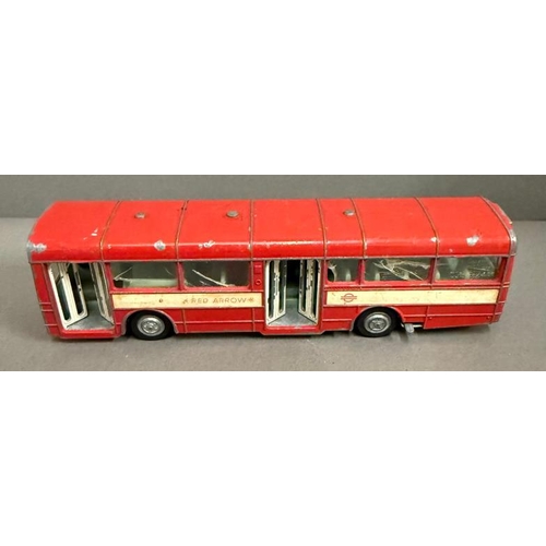 405 - A Dinky toys single deck red arrow London bus