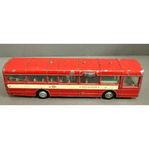 405 - A Dinky toys single deck red arrow London bus