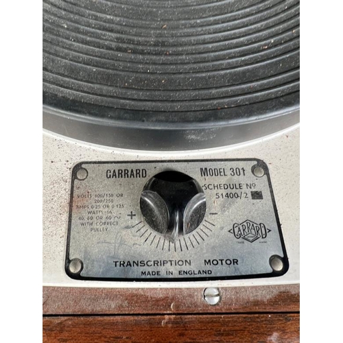 419 - Garrard Transcription model 301 turntable