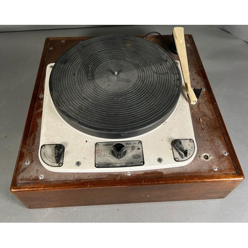 419 - Garrard Transcription model 301 turntable