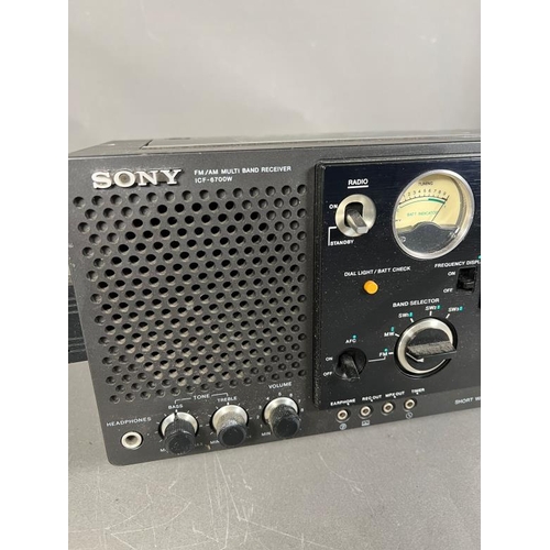 423 - Sony ICF 6700W short wave dual conversion receiver