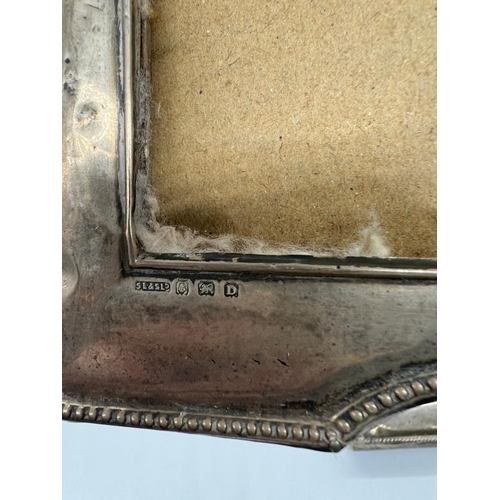 496 - A pair of AF silver photograph frames, Birmingham