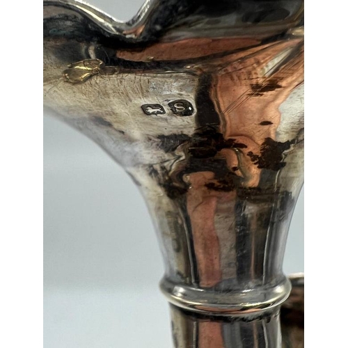 500 - A silver epergne, hallmarked for Birmingham by Harrison & Hipwood 1917