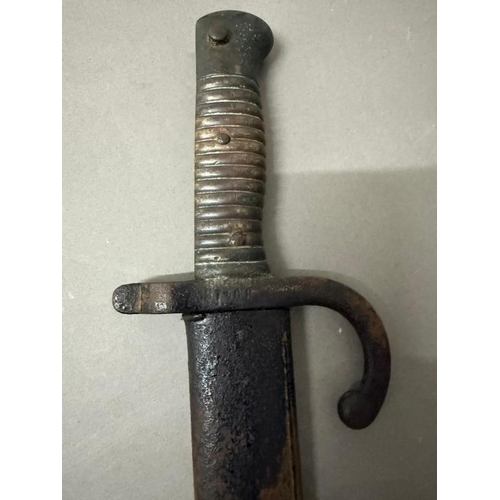 722 - A French model 1866 bayonet