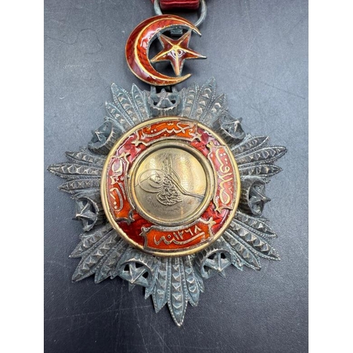 762 - A Turkish Order of Medjidie 4th Class medal.