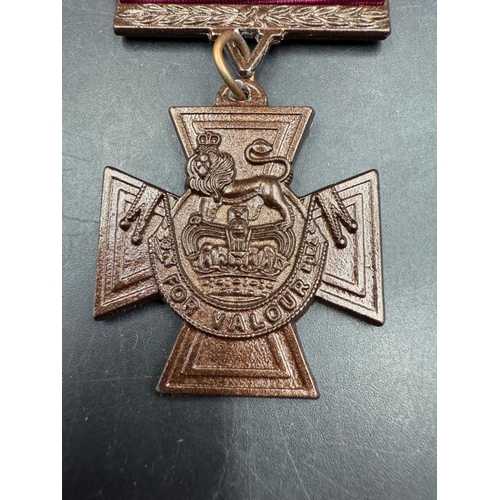 763 - A Replica British Victoria Cross medal.