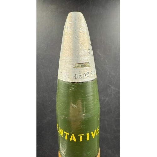 772 - An Artillery shell, dated 1951