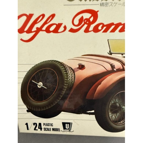 820 - A boxed Union model kit of 1931 Alfa Romeo Guard Sport