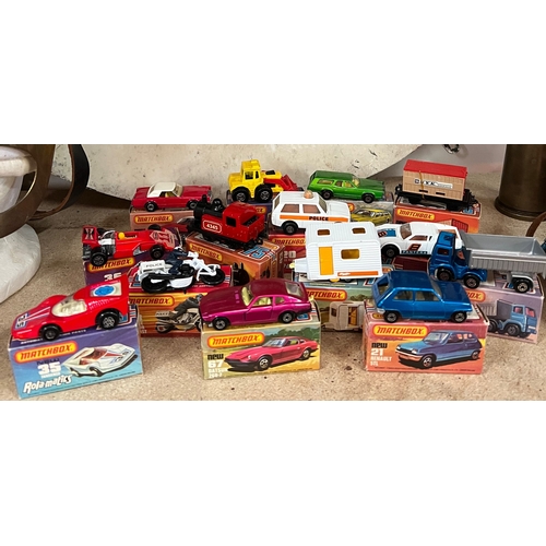 808A - A set of seventy five mint and boxed Matchbox Diecast toy cars