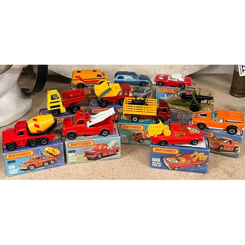 808A - A set of seventy five mint and boxed Matchbox Diecast toy cars