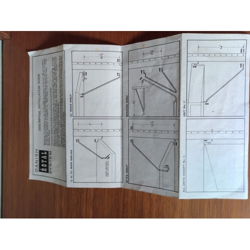 185 - Paul Cadovius Royal system H210cm W244cm D40cm