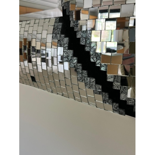 193 - Large mirrored mirrror 247cm x 97cm