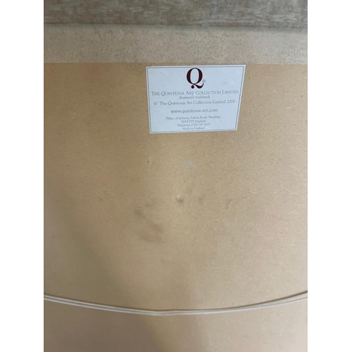 194 - Bevelled wall mirror