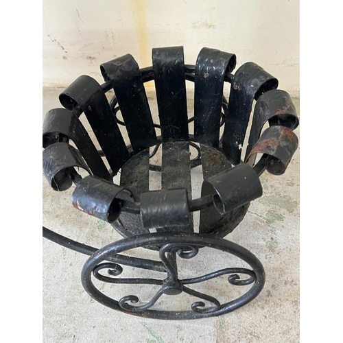 222 - Metal planter in the form of a bike