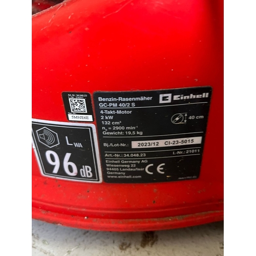 224 - Einhell low emission series lawn mower GCPM 40/S