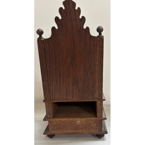 229 - A miniature model of the coronation chair