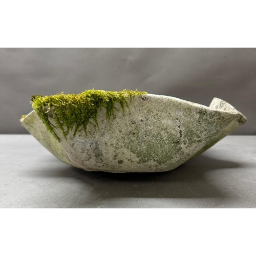 232 - A Willy Guhl handkerchief planter 50 cm wide.