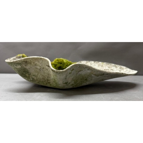 232 - A Willy Guhl handkerchief planter 50 cm wide.