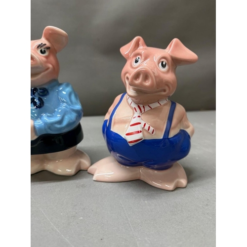 274 - Four vintage Nat West piggy banks