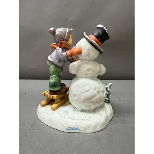 277 - Goebel Hummel 'Making New Friends' figurine (model 2002)