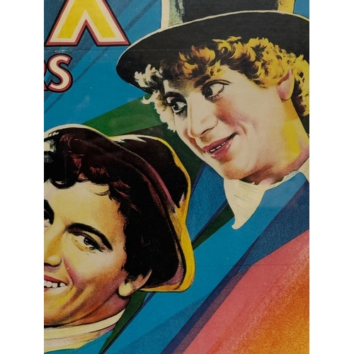 354 - A vintage framed film poster for The Marx Brothers Animal Crackers 54cm x 74cm