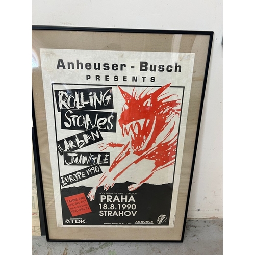 364 - Rolling Stones Urban Jungle poster 72CM X 102CM