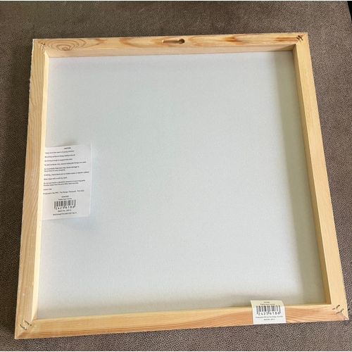 368 - Box frame print of a heart of stones