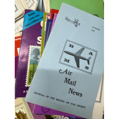 389 - A large quantity of Philatelic publications to include The Philatelic Bulletin