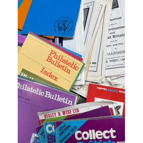 389 - A large quantity of Philatelic publications to include The Philatelic Bulletin