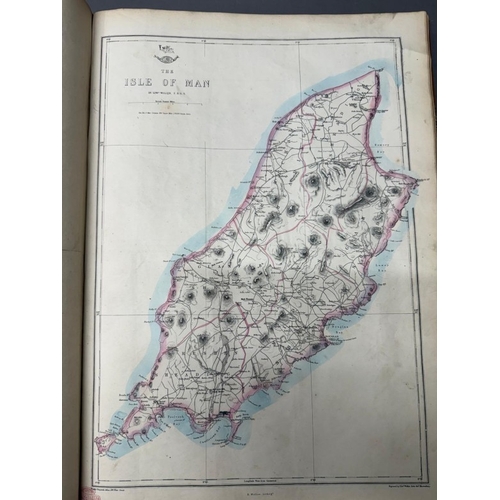 390 - The Dispatch Atlas , bound, published in 1863