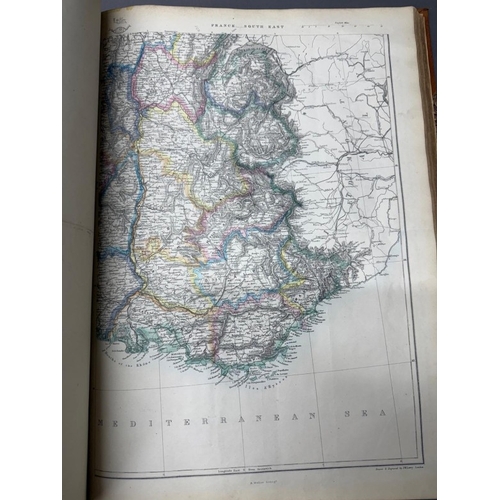 390 - The Dispatch Atlas , bound, published in 1863