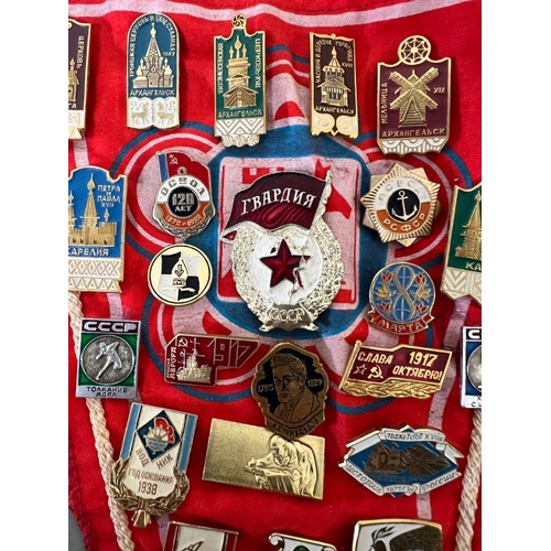 396 - A selection of various pin badges