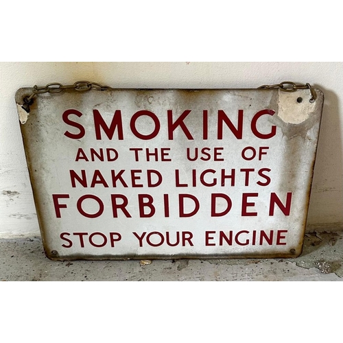 407 - A wall hanging Smoking Forbidden Sign 34cm x 22cm
