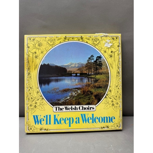 131 - A boxed set of five vinyl records The Welsh Choirs
