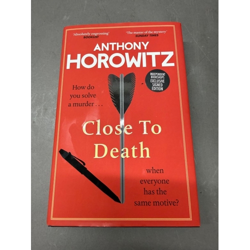 132 - A signed 1st edition of Close to Death by Anthony Horowitz