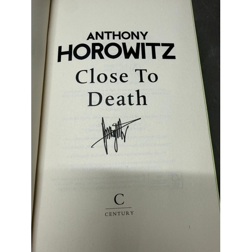 132 - A signed 1st edition of Close to Death by Anthony Horowitz