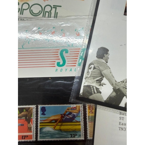 155 - A selection of football themed First Day covers