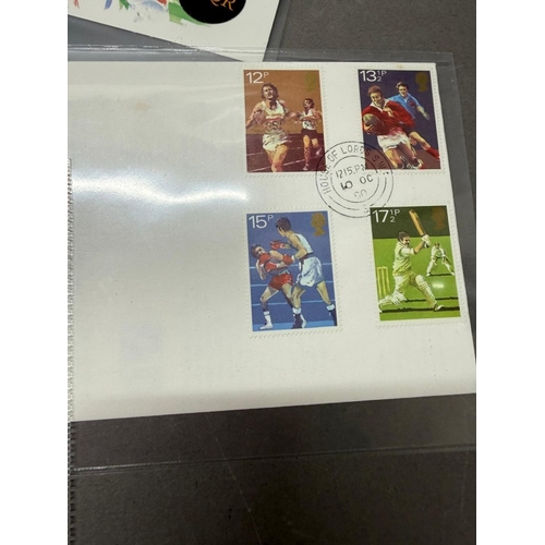 155 - A selection of football themed First Day covers