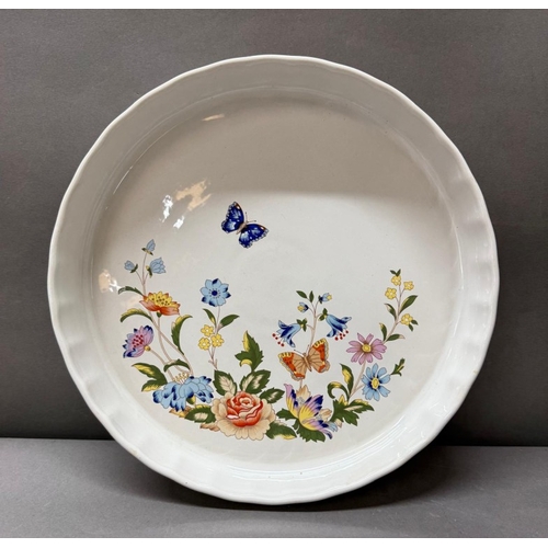159 - An Aynsley china dish with floral pattern