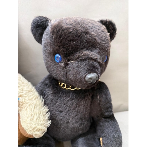 167 - Two vintage teddy bears to include a Merry Thought