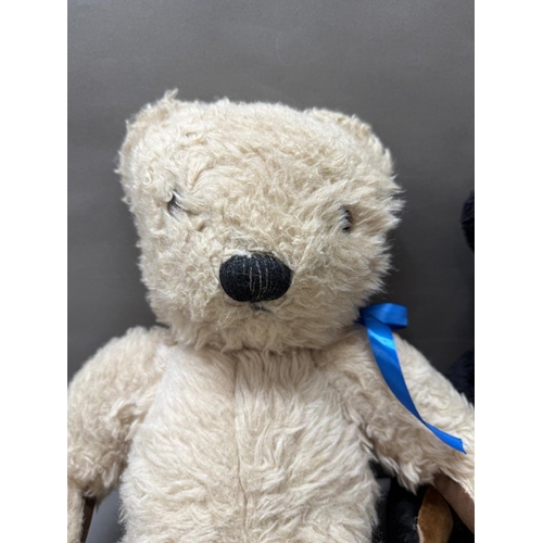 167 - Two vintage teddy bears to include a Merry Thought