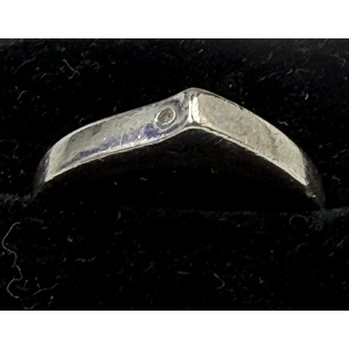 179 - A silver fashion ring marked 925