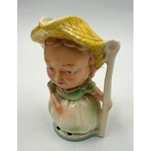 20 - Burlington Ware toby jugs of 'Jack Horner' and 'Little Bo Peep'