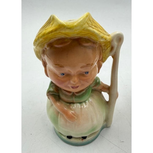 20 - Burlington Ware toby jugs of 'Jack Horner' and 'Little Bo Peep'