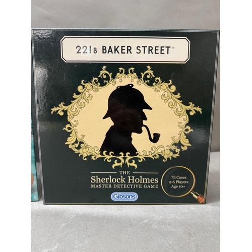 23 - Games Night: Trivial Pursuit Family Edition and 221B Baker Street The Sherlock Holmes Master Detecti... 