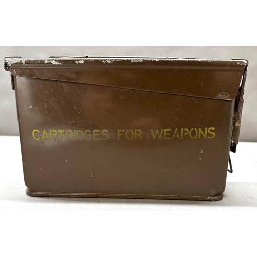 3 - A military ammunition box