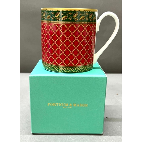 34 - A boxed, new, Fortnum & Mason coffee cup