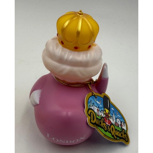 47 - Two Royal themed bath time rubber ducks