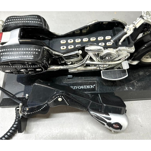 8 - A Harley Davidson Motorbike phone.